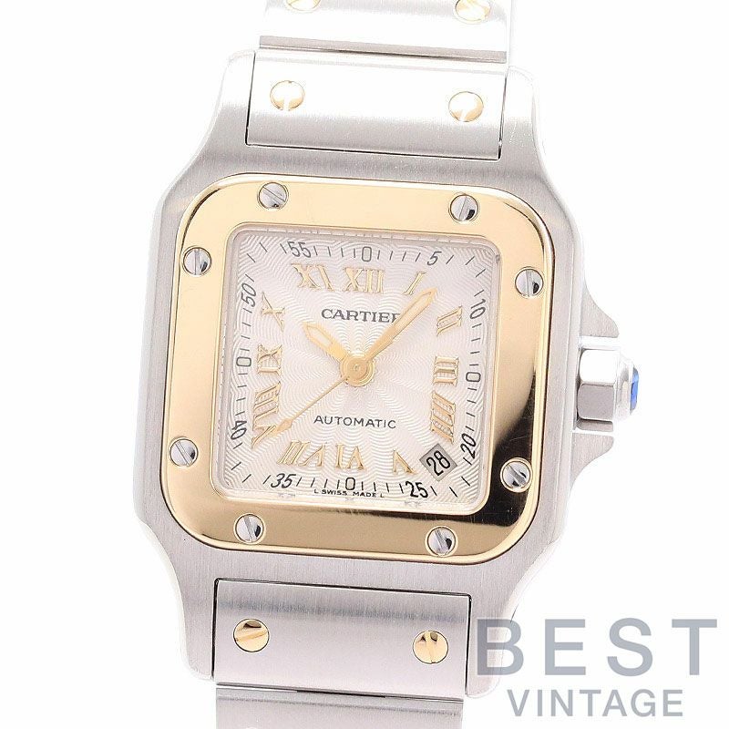【中古】CARTIER SANTOS GALBEE SM 20TH ANNIVERSARY LIMITED カルティエ サントスガルベ SM 20周年記念モデル W20045C4