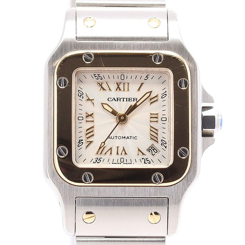 【中古】CARTIER SANTOS GALBEE SM 20TH ANNIVERSARY LIMITED カルティエ サントスガルベ SM 20周年記念モデル W20045C4