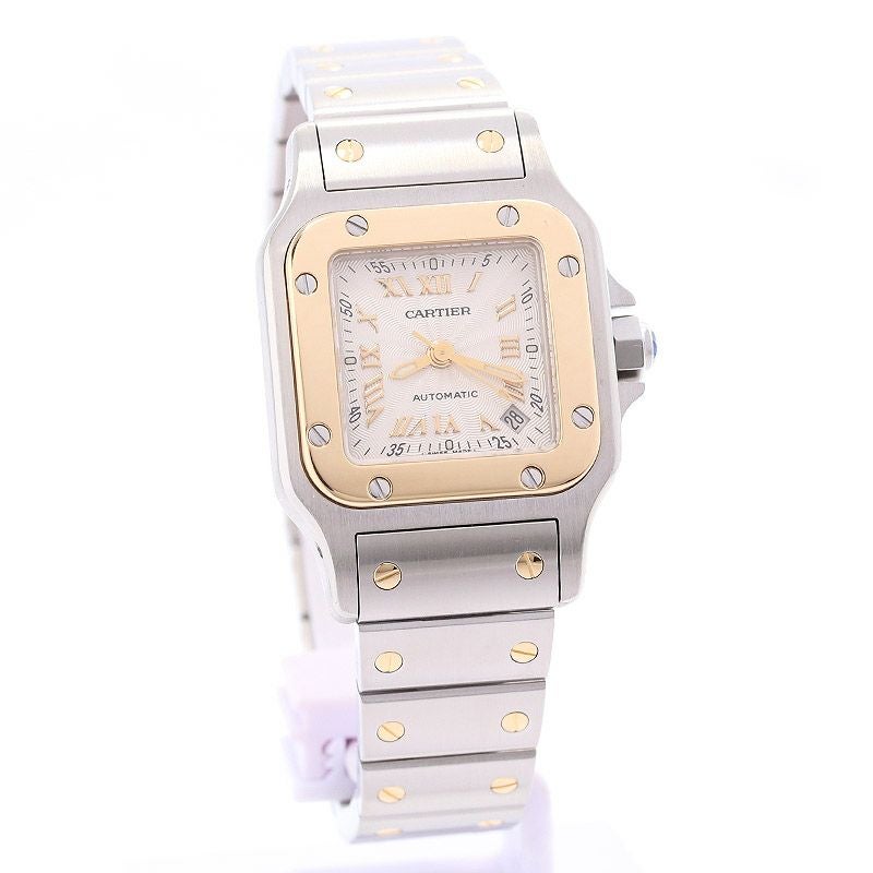 【中古】CARTIER SANTOS GALBEE SM 20TH ANNIVERSARY LIMITED カルティエ サントスガルベ SM 20周年記念モデル W20045C4