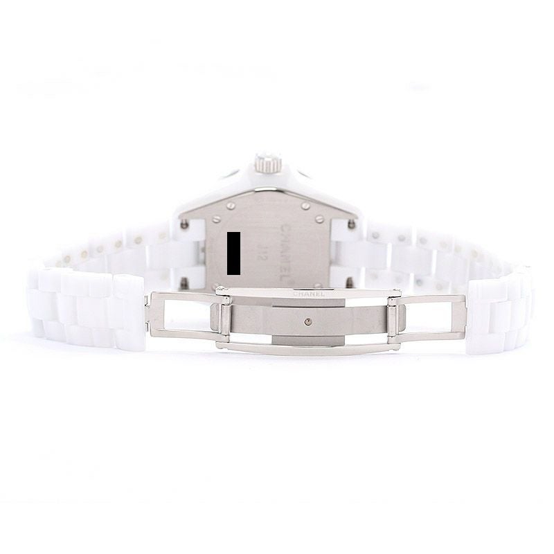 【中古】CHANEL J12 33MM WHITE シャネル J12 33MM ホワイト H1628