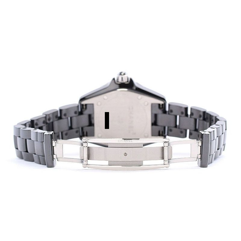 【中古】CHANEL J12 33MM BLACK シャネル J12 33MM ブラック H1625