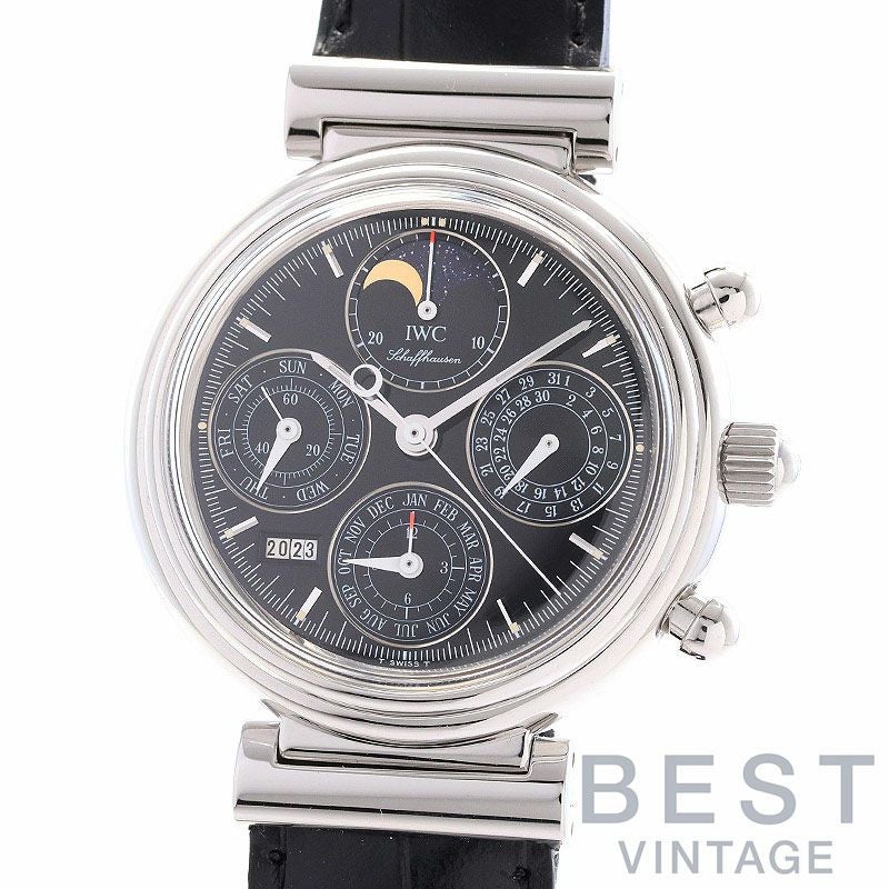 【中古】IWC DA VINCI PERPETUAL CALENDAR アイ・ダブリュー・シー ダ・ヴィンチ パーペチュアルカレンダー IW375030(3750-030)