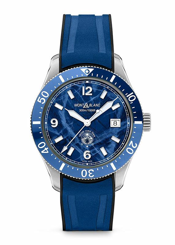 MONTBLANC 1858 Iced Sea Automatic Date モンブラン 1858 アイスシー オートマティック デイト MB129370