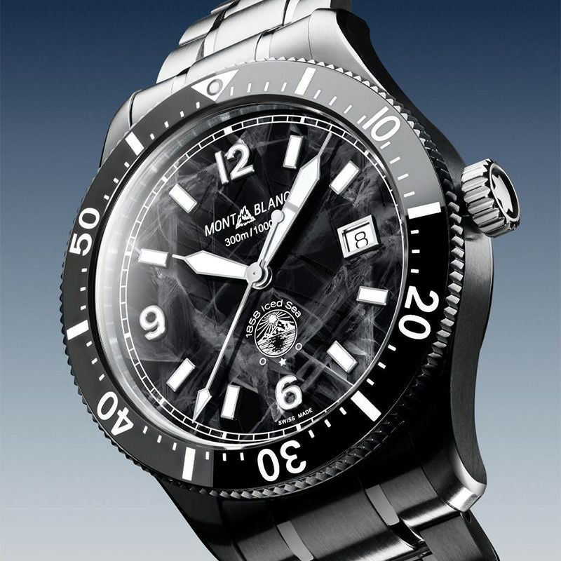 MONTBLANC 1858 Iced Sea Automatic Date モンブラン 1858 アイスシー オートマティック デイト MB129371