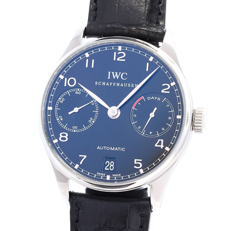 【中古】IWC PORTUGIESER AUTOMATIC 7 DAYS アイ・ダブリュー・シー ポルトギーゼ・オートマティック 7デイズ IW500109