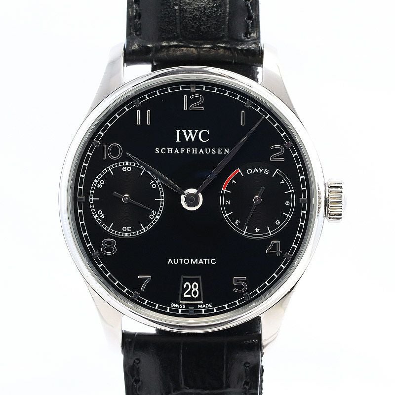 【中古】IWC PORTUGIESER AUTOMATIC 7 DAYS アイ・ダブリュー・シー ポルトギーゼ・オートマティック 7デイズ IW500109