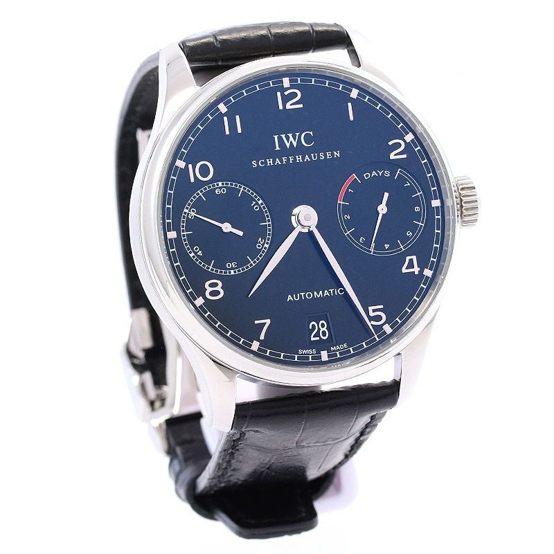 【中古】IWC PORTUGIESER AUTOMATIC 7 DAYS アイ・ダブリュー・シー ポルトギーゼ・オートマティック 7デイズ IW500109