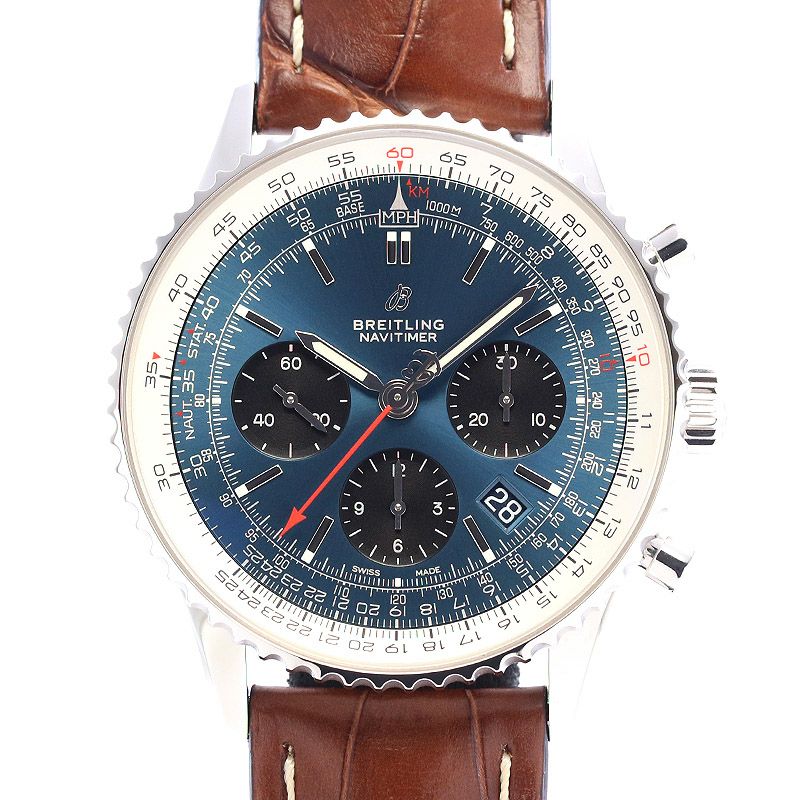 【中古】BREITLING NAVITIMER B01 CHRONOGRAPH 43 ブライトリング ナビタイマー B01 クロノグラフ 43 AB0121211C1P1