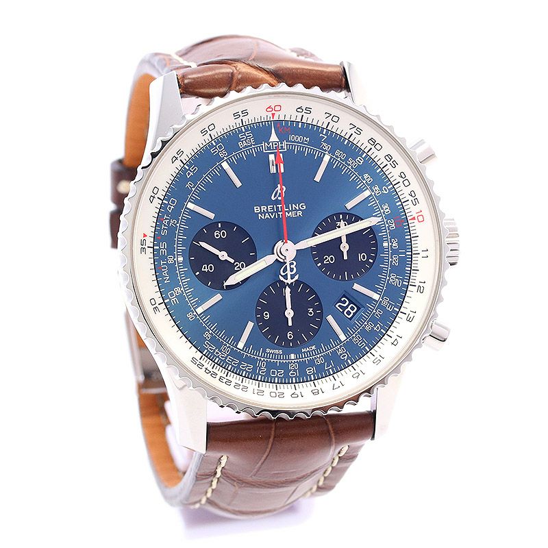 【中古】BREITLING NAVITIMER B01 CHRONOGRAPH 43 ブライトリング ナビタイマー B01 クロノグラフ 43 AB0121211C1P1