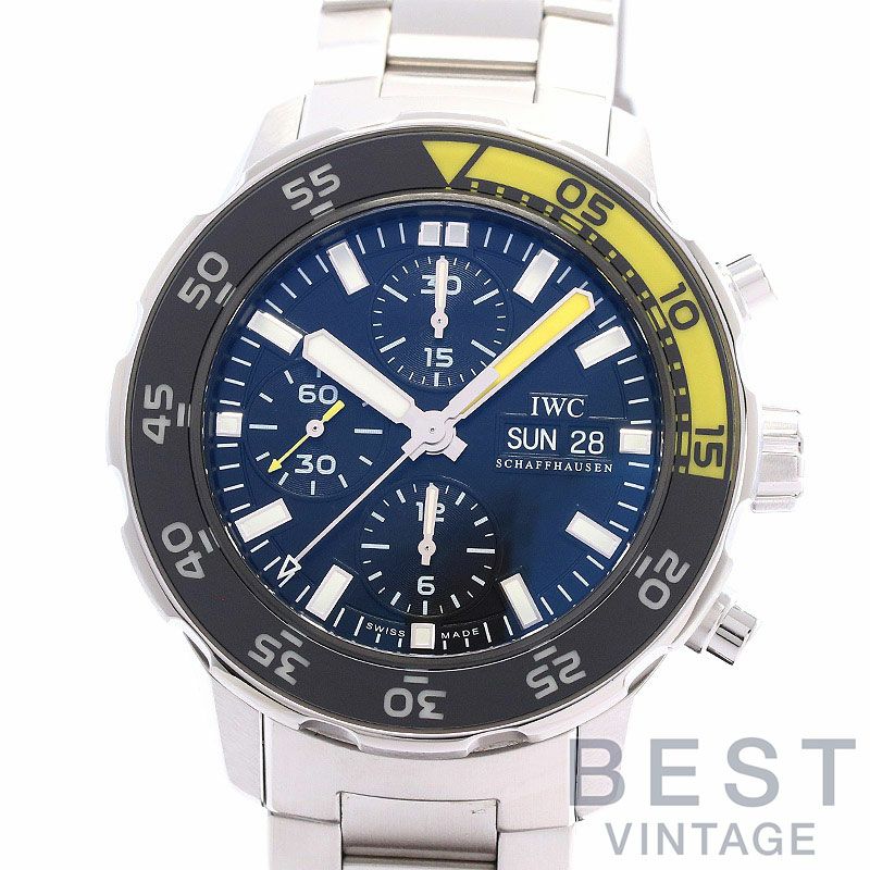 【中古】IWC AQUATIMER CHRONOGRAPH アイ・ダブリュー・シー アクアタイマー・クロノグラフ IW376708