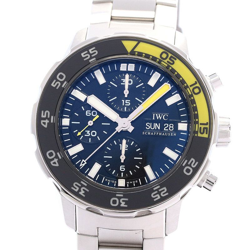【中古】IWC AQUATIMER CHRONOGRAPH アイ・ダブリュー・シー アクアタイマー・クロノグラフ IW376708
