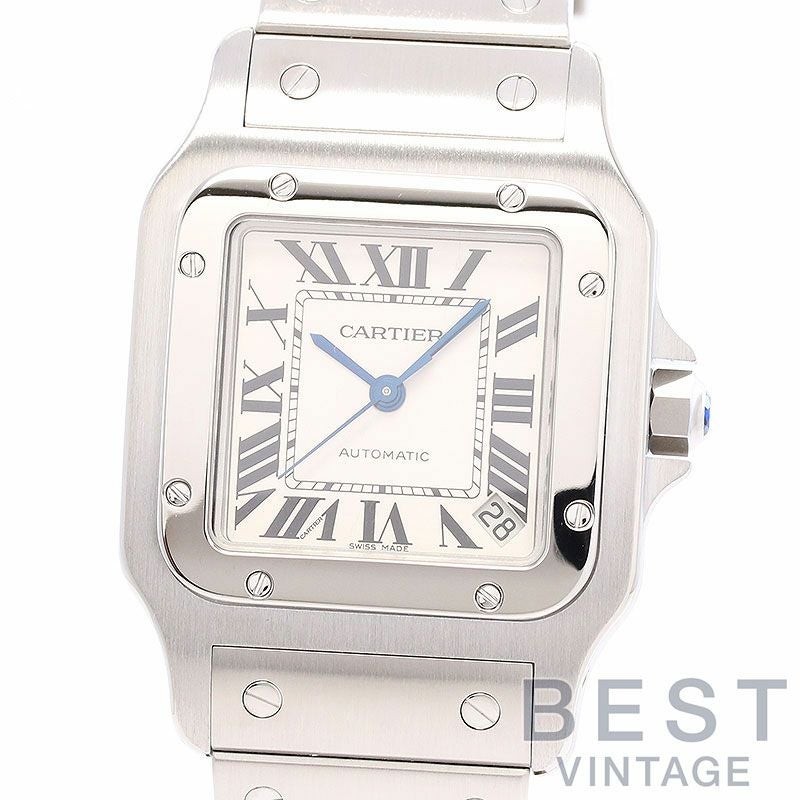 【中古】CARTIER SANTOS GALBEE EXTRA-LARGE MODEL カルティエ サントスガルベXL W20098D6