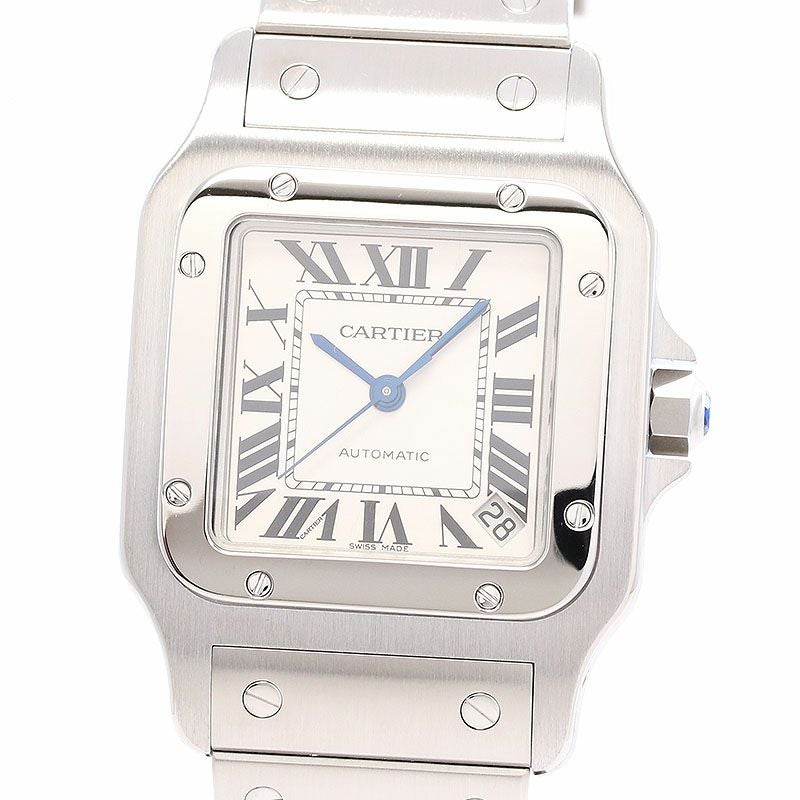 【中古】CARTIER SANTOS GALBEE EXTRA-LARGE MODEL カルティエ サントスガルベXL W20098D6