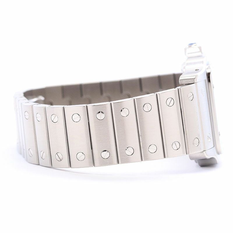 【中古】CARTIER SANTOS GALBEE EXTRA-LARGE MODEL カルティエ サントスガルベXL W20098D6