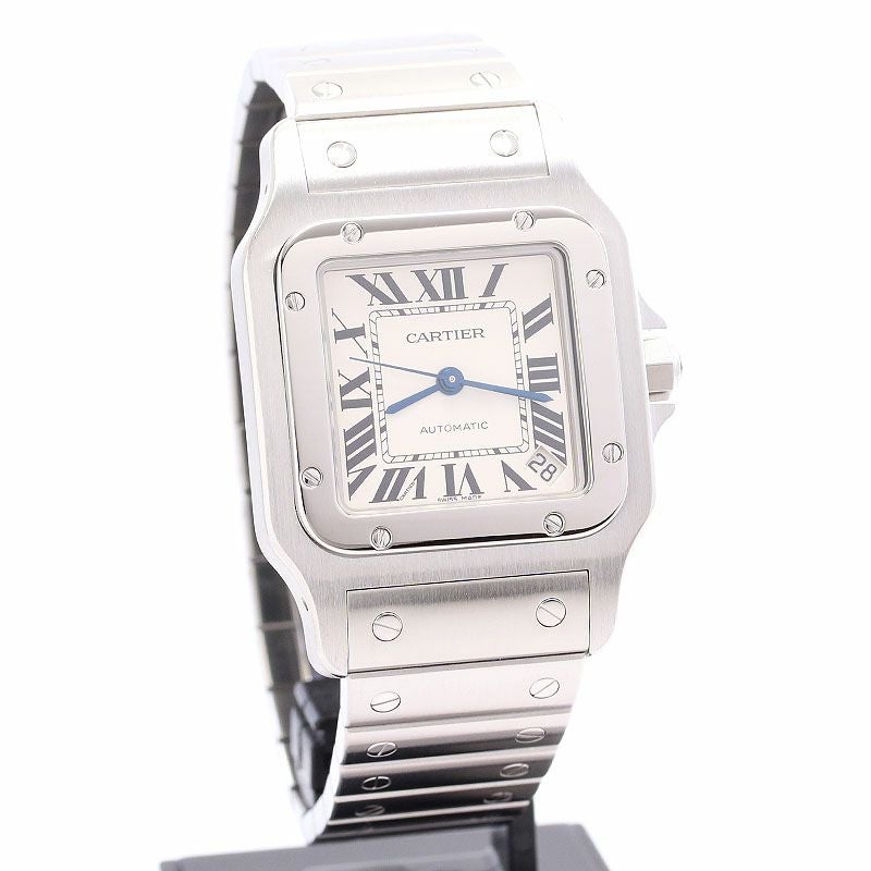 【中古】CARTIER SANTOS GALBEE EXTRA-LARGE MODEL カルティエ サントスガルベXL W20098D6