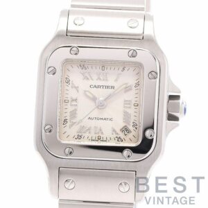 【中古】CARTIER SANTOS GALBEE SMALL MODEL 20TH ANNIVERSARY LIMITED カルティエ サントスガルベSM 20周年記念モデル W20044D6