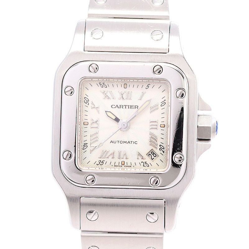 【中古】CARTIER SANTOS GALBEE SMALL MODEL 20TH ANNIVERSARY LIMITED カルティエ サントスガルベSM 20周年記念モデル W20044D6