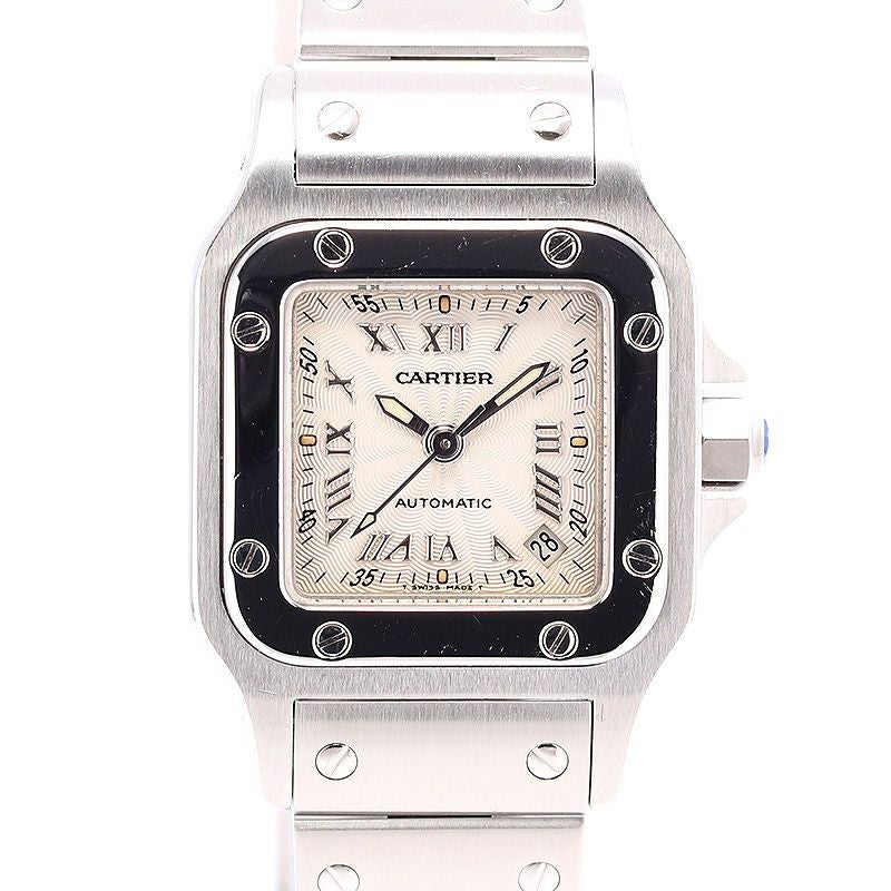 【中古】CARTIER SANTOS GALBEE SMALL MODEL 20TH ANNIVERSARY LIMITED カルティエ サントスガルベSM 20周年記念モデル W20044D6