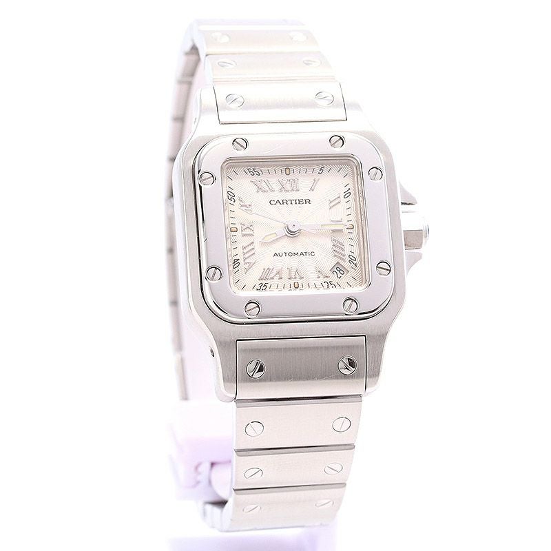 【中古】CARTIER SANTOS GALBEE SMALL MODEL 20TH ANNIVERSARY LIMITED カルティエ サントスガルベSM 20周年記念モデル W20044D6