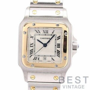 【中古】CARTIER SANTOS GALBEE LARGE MODEL カルティエ サントスガルベLM W20011C4