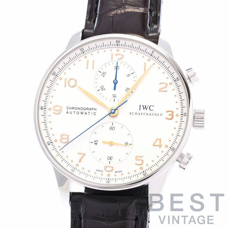 【中古】IWC PORTUGIESER CHRONOGRAPH アイ・ダブリュー・シー ポルトギーゼ・クロノグラフ IW371445