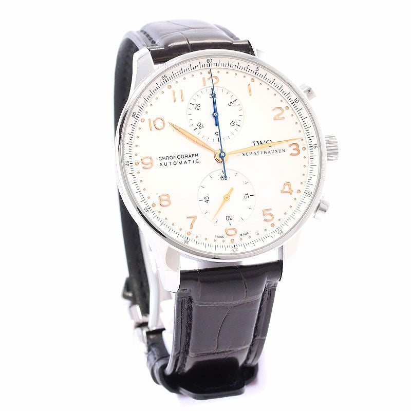 【中古】IWC PORTUGIESER CHRONOGRAPH アイ・ダブリュー・シー ポルトギーゼ・クロノグラフ IW371445