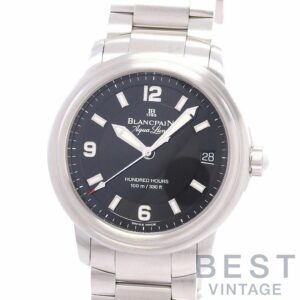 【中古】BLANCPAIN LEMAN AQUA LUNG LIMITED TO 1999 ブランパン レマン ウルトラスリム アクアラング 世界限定1999本 2100-1130A-64B
