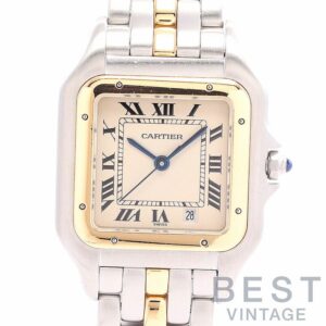 【中古】CARTIER PANTHERE MEDIUM MODEL 1ROW カルティエ パンテールMM 1ロウ 83083241