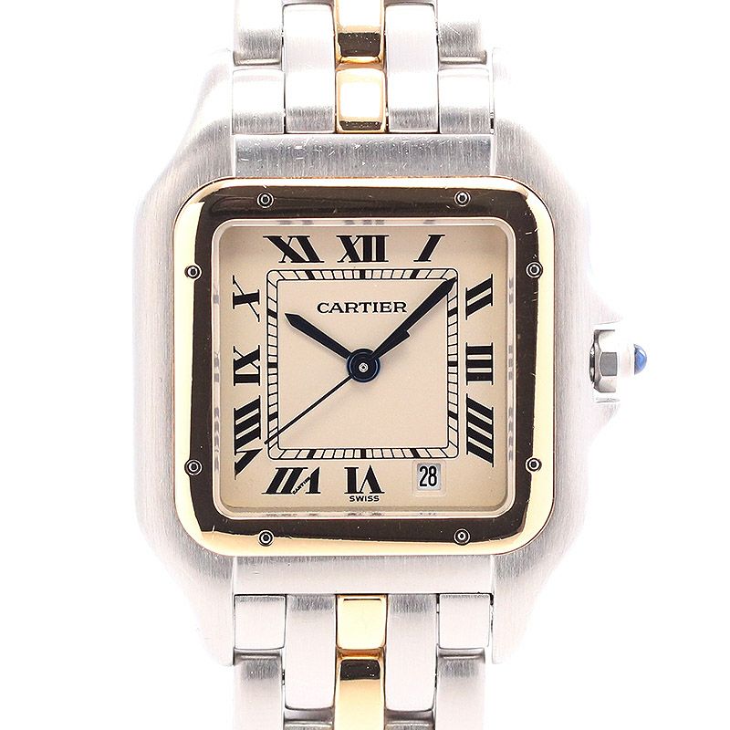 【中古】CARTIER PANTHERE MEDIUM MODEL 1ROW カルティエ パンテールMM 1ロウ 83083241