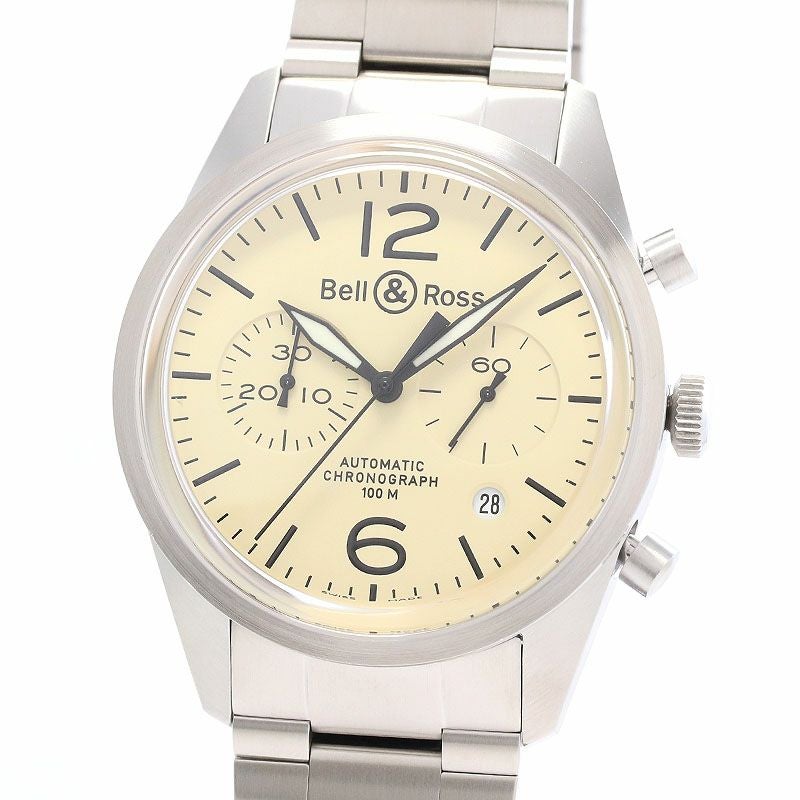 【中古】BELL & ROSS BR 126 ORIGINAL BEIGE ベル&ロス BR126 オリジナル ベージュ V-BR126ORIG-BE-M