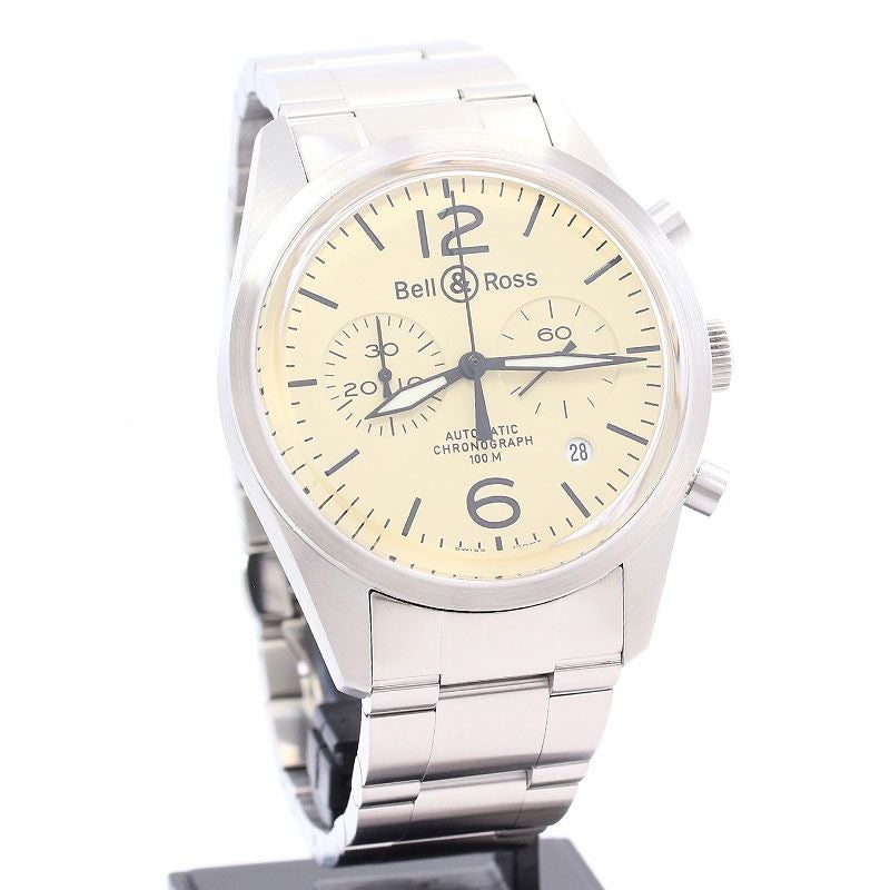 【中古】BELL & ROSS BR 126 ORIGINAL BEIGE ベル&ロス BR126 オリジナル ベージュ V-BR126ORIG-BE-M