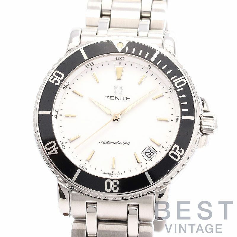【中古】ZENITH ELITE RAINBOW AUTOMATIC ゼニス エリート レインボー オートマチック 15/02.0470.670