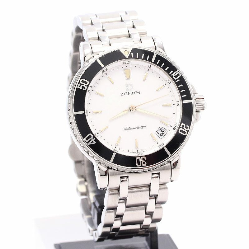 【中古】ZENITH ELITE RAINBOW AUTOMATIC ゼニス エリート レインボー オートマチック 15/02.0470.670