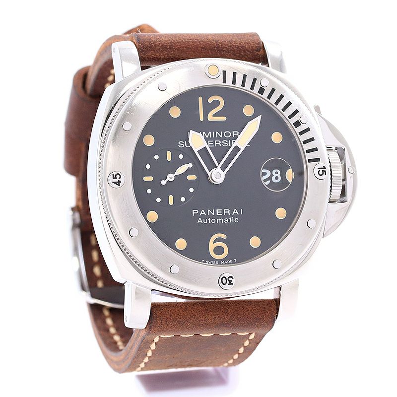 【中古】PANERAI LUMINOR SUBMERSIBLE オフィチーネ・パネライ ルミノール サブマーシブル PAM00024