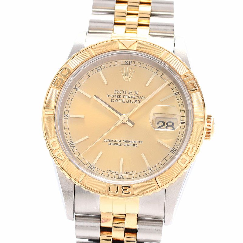 【中古】ROLEX OYSTER PERPETUAL DATEJUST ロレックス オイスターパーペチュアル デイトジャスト サンダーバード 16263