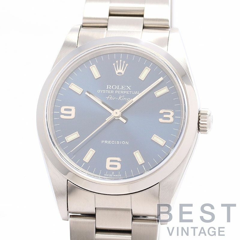 【中古】ROLEX OYSTER PERPETUAL AIR-KING ロレックス オイスターパーペチュアル エアキング 14000M