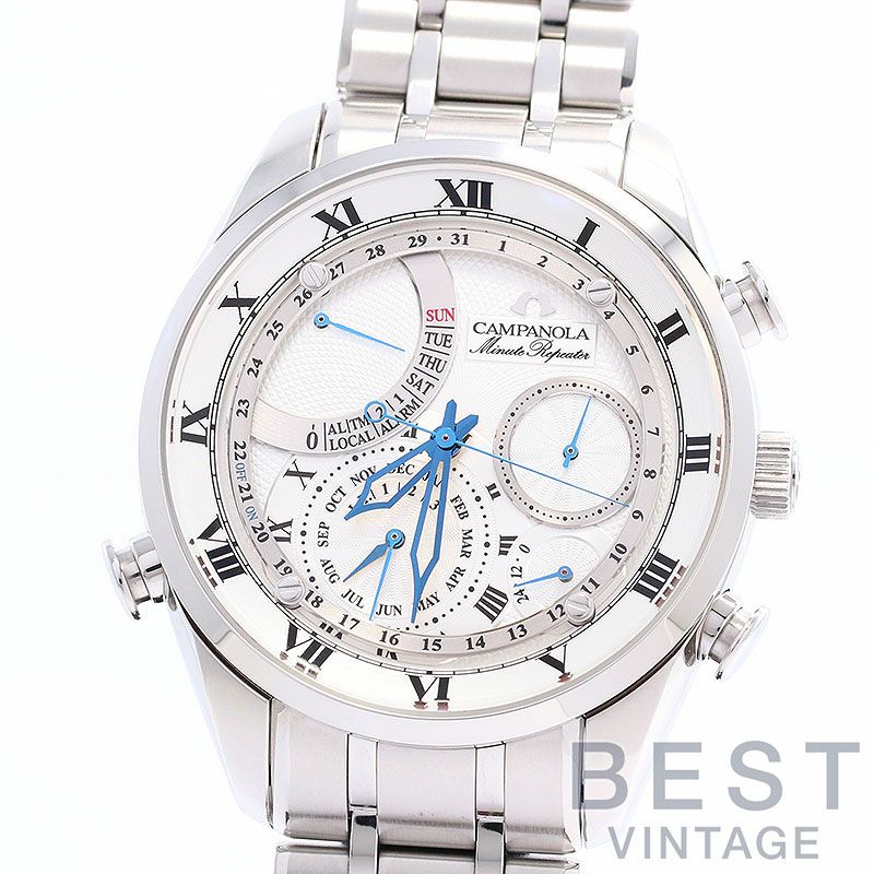 【中古】CAMPANOLA CAMPANOLA COMPLICATION COLLECTION MINUTE REPEATER シチズン カンパノラ コンプリケーション コレクション ミニッツリピーター AH7060-53A (6762-T022057)