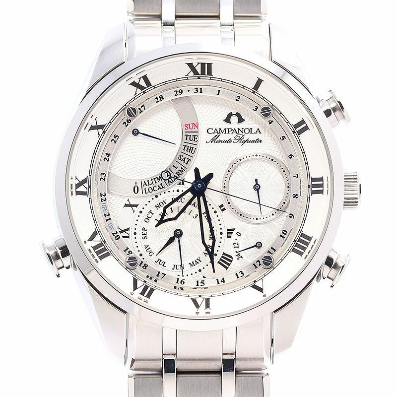 【中古】CAMPANOLA CAMPANOLA COMPLICATION COLLECTION MINUTE REPEATER シチズン カンパノラ コンプリケーション コレクション ミニッツリピーター AH7060-53A (6762-T022057)