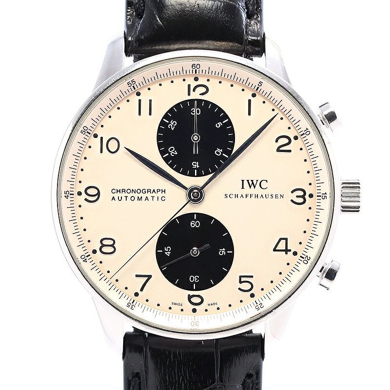 【中古】IWC PORTUGUESE CHRONOGRAPH アイ・ダブリュー・シー ポルトギーゼ・クロノグラフ IW371411
