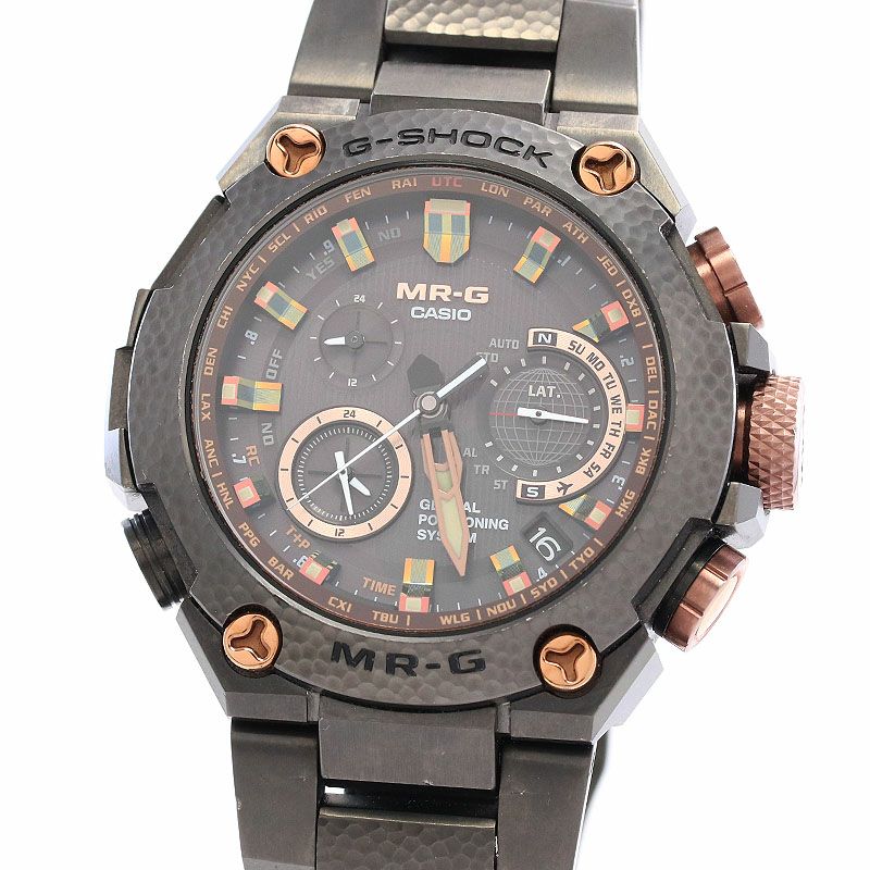 【中古】CASIO G-SHOCK MR-G 20TH ANNIVERSARY LIMITED カシオ G-SHOCK MR-G 20周年記念モデル 300本限定 MRG-G1000HT-1AJR