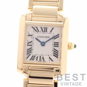 【中古】CARTIER TANK FRANCAISE WATCH SMALL MODEL カルティエ タンクフランセーズ SM W50002N2