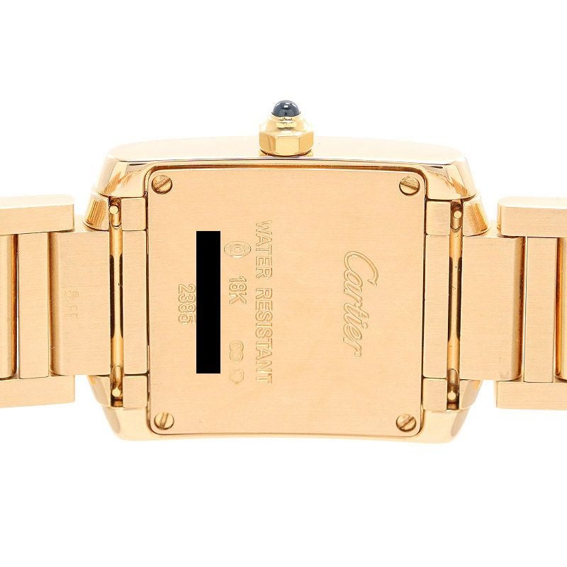 【中古】CARTIER TANK FRANCAISE WATCH SMALL MODEL カルティエ タンクフランセーズ SM W50002N2
