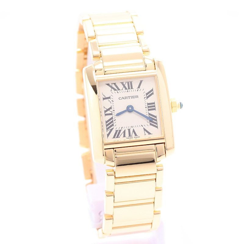 【中古】CARTIER TANK FRANCAISE WATCH SMALL MODEL カルティエ タンクフランセーズ SM W50002N2
