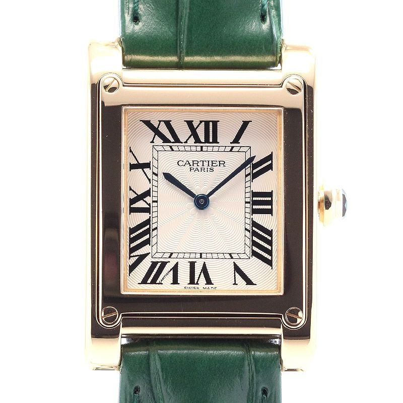 【中古】CARTIER TANK A VIS LARGE MODEL CPCP カルティエ タンク ア・ヴィス LM CPCP W1529451