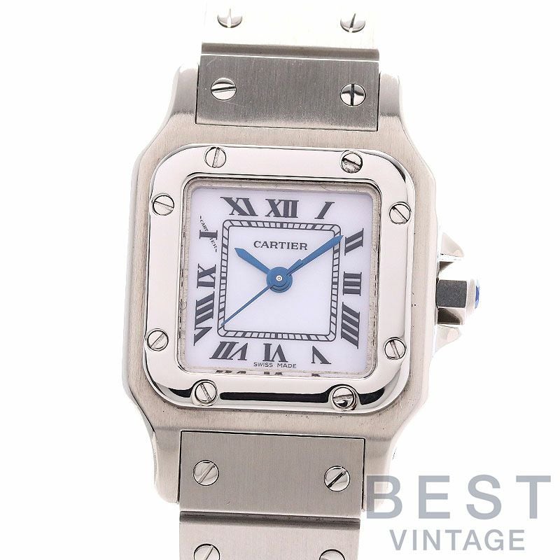 【中古】CARTIER SANTOS CARREE SMALL MODEL / SANTOS GALBEE SMALL MODEL カルティエ サントスカレSM / サントスガルベSM 82036183