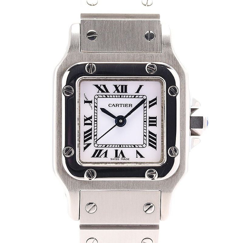 【中古】CARTIER SANTOS CARREE SMALL MODEL / SANTOS GALBEE SMALL MODEL カルティエ サントスカレSM / サントスガルベSM 82036183