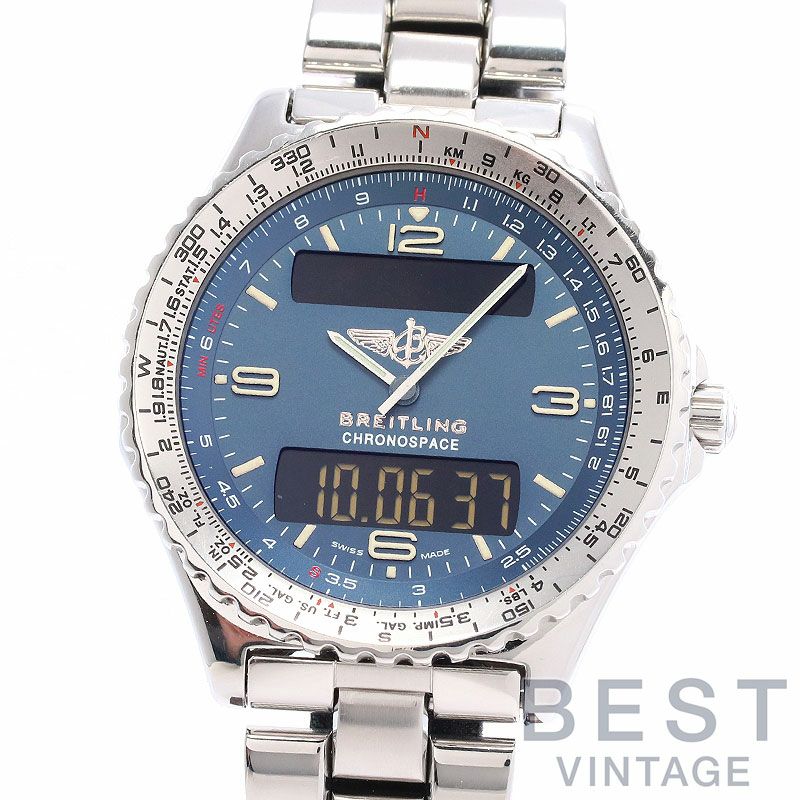 【中古】BREITLING CHRONOSPACE ブライトリング クロノスペース A561C61PFA (A56012.1)
