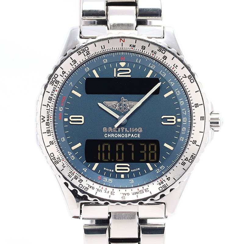 【中古】BREITLING CHRONOSPACE ブライトリング クロノスペース A561C61PFA (A56012.1)