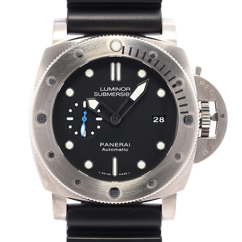 【中古】PANERAI LUMINOR SUBMERSIBLE 1950 3DAYS TITANIO オフィチーネ・パネライ ルミノール サブマーシブル 1950 3デイズ チタニオ PAM01305
