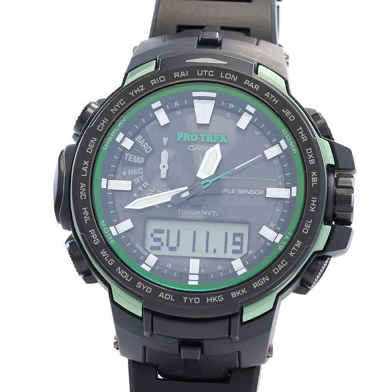 【中古】CASIO PRO TREK PRW-6100 SERIES カシオ プロトレック PRW-6100 シリーズ PRW-6100FC-1JF